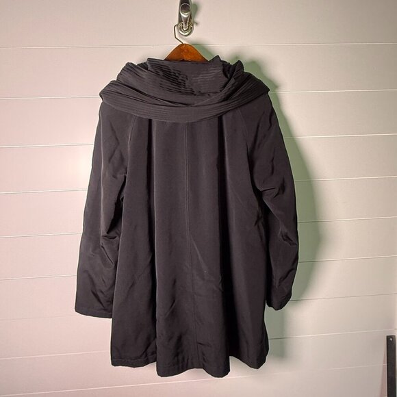 Gallery Coat, Black Large Petite NWOT - Picture 3 of 12